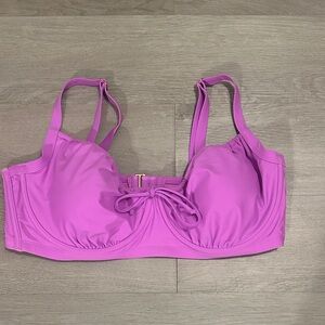 Purple Bikini Top